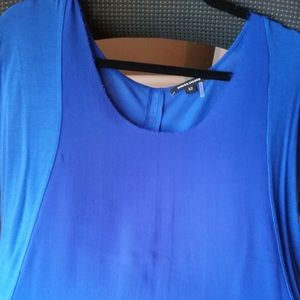 Royal blue Monica Chiang blouse. Never worn w/tags